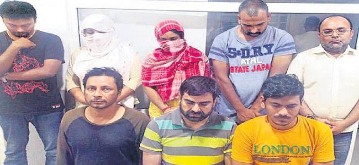 Hyderabad: Prostitution in guise of massage parlour, 8 arrested